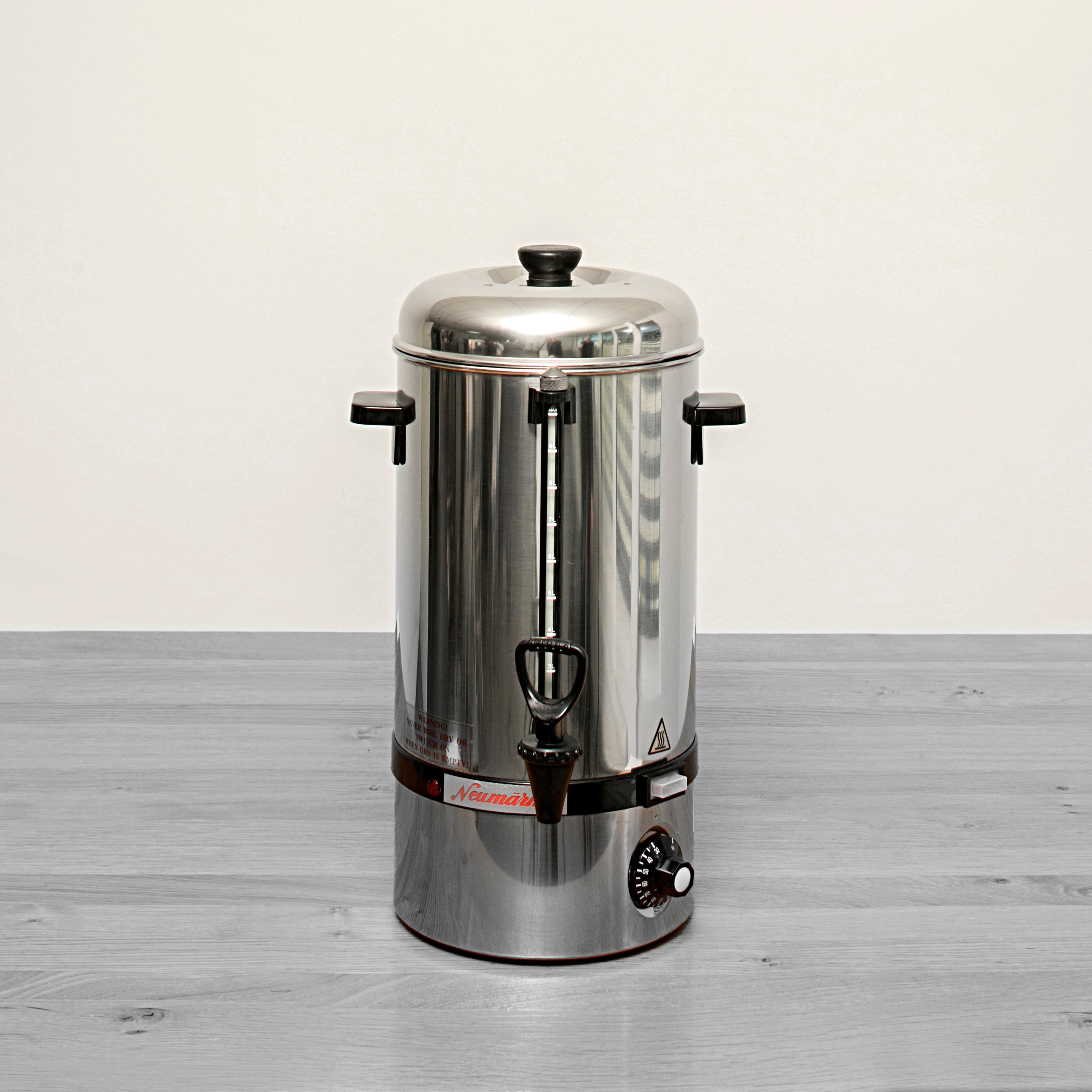 Glühweintopf mit Ablaufhahn, 10L – HINSCHE GastroRent®