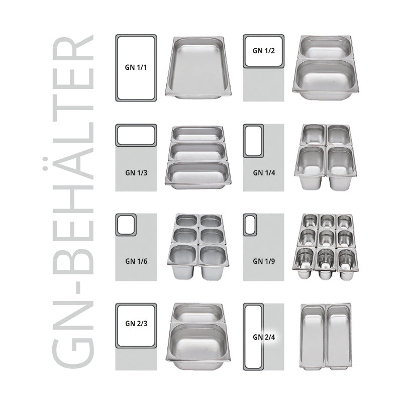 GN-Behälter 1/4-100