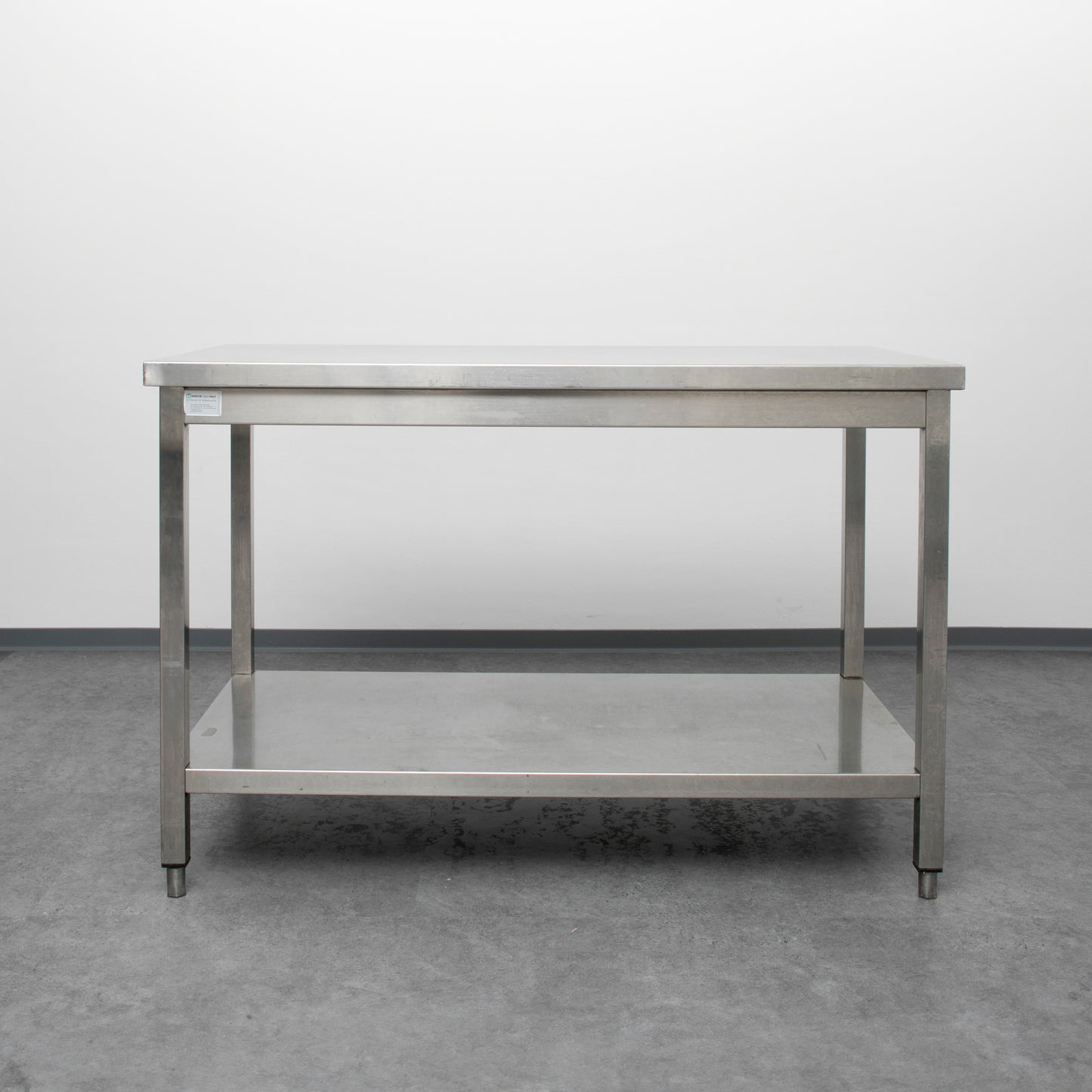 Arbeitstisch mit Ablageboden, 100 cm