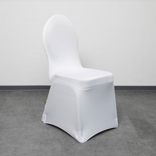 Stuhlhusse stretch weiß