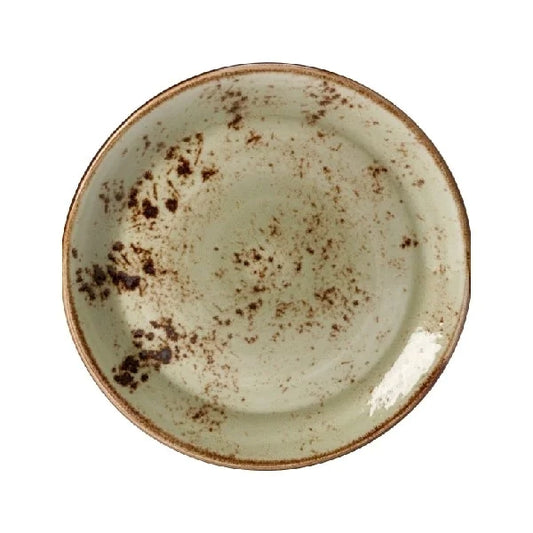 Teller, flach, coupe, 23cm, Green