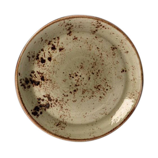 Teller, flach, coupe, 28cm, Green