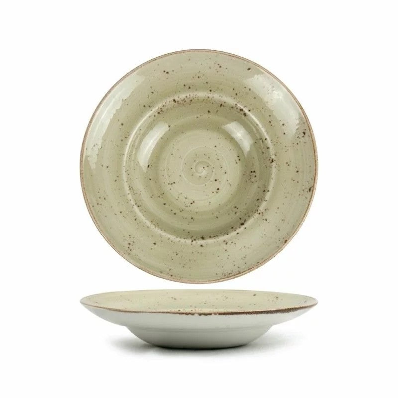 Teller, tief, 27cm, Nouveau Bowl Green