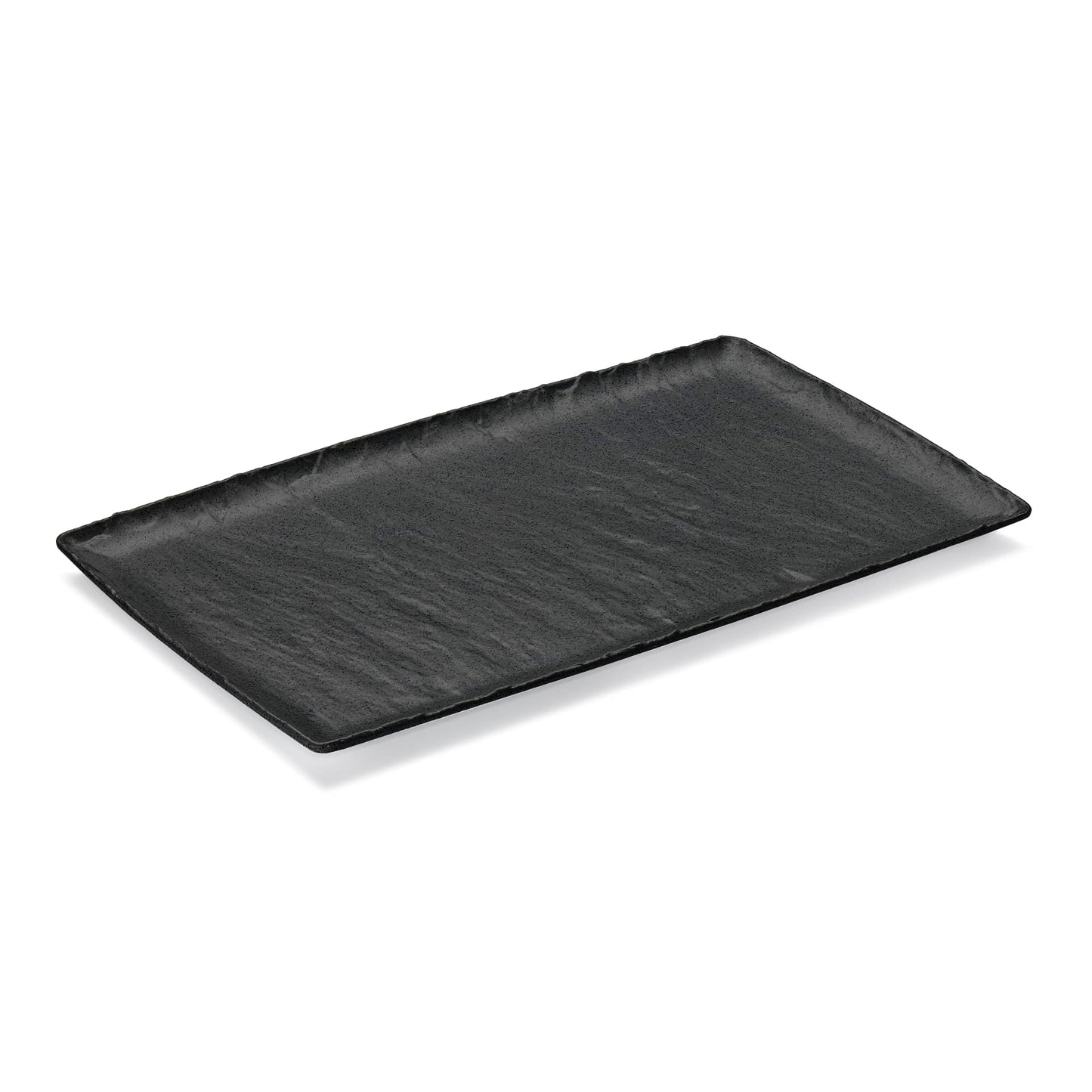 Melamin Platte, schwarz, 1/1 GN