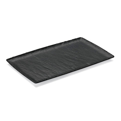 Melamin Platte, schwarz, 1/1 GN