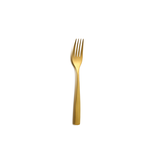 Kuchengabel Satin Gold