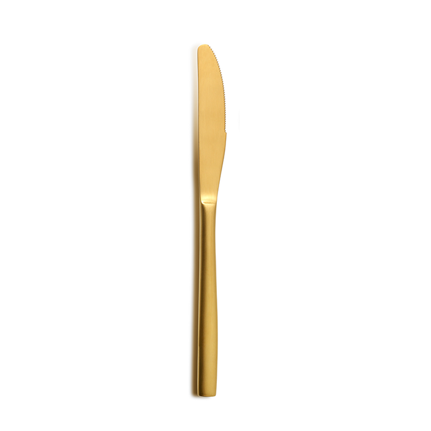 Menümesser Satin Gold