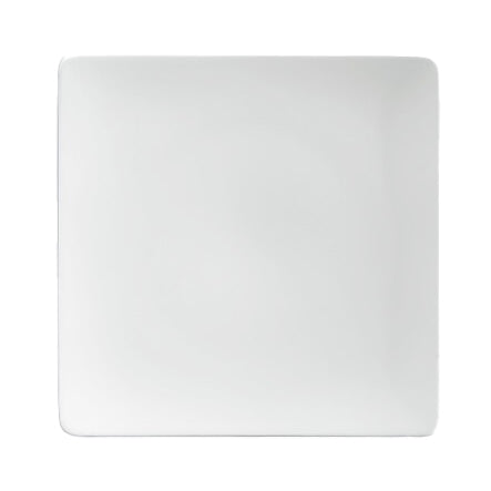 Teller flach, coup, eckig, 24x24cm