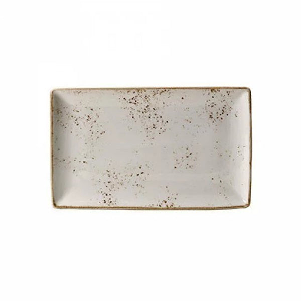 Platte, rechteckig, 33x19cm, White